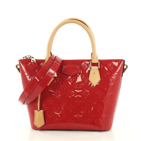 louis vuitton patent leather handbag|louis vuitton leather satchels.